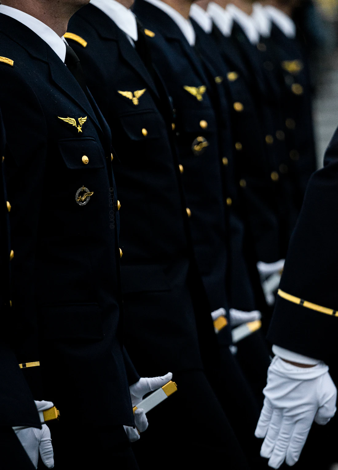 Cadets in uniform