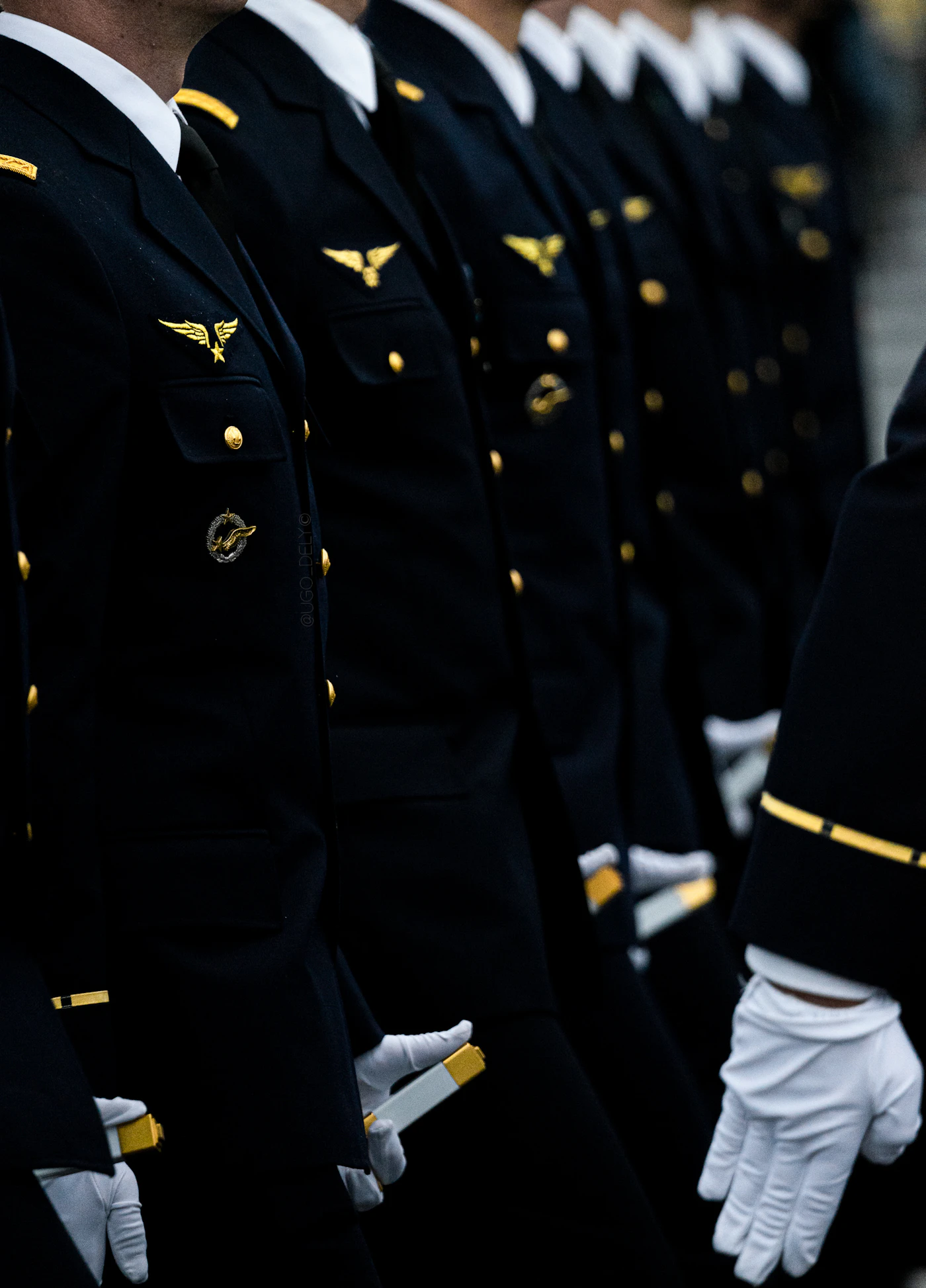 Cadets in uniform