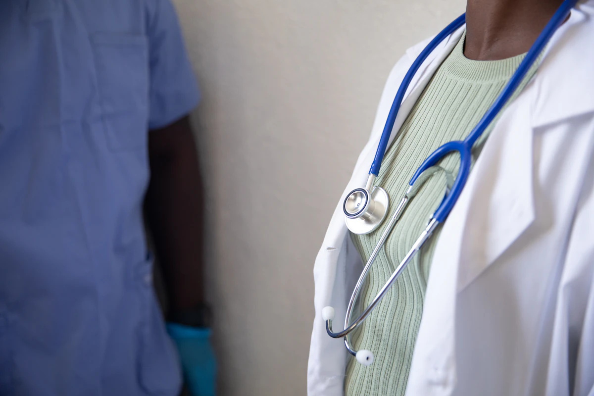 Doctor with a stethoscope